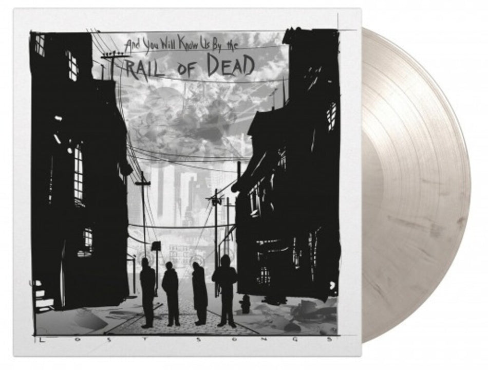 the album cover for ...And You Will Know Us By The Trail Of Dead - Lost Songs [Import Limited Edition Black & White LP]