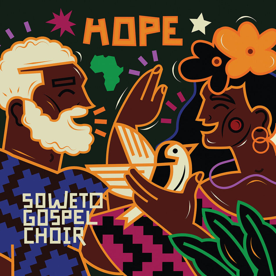 the album cover for The Soweto Gospel Choir - Hope