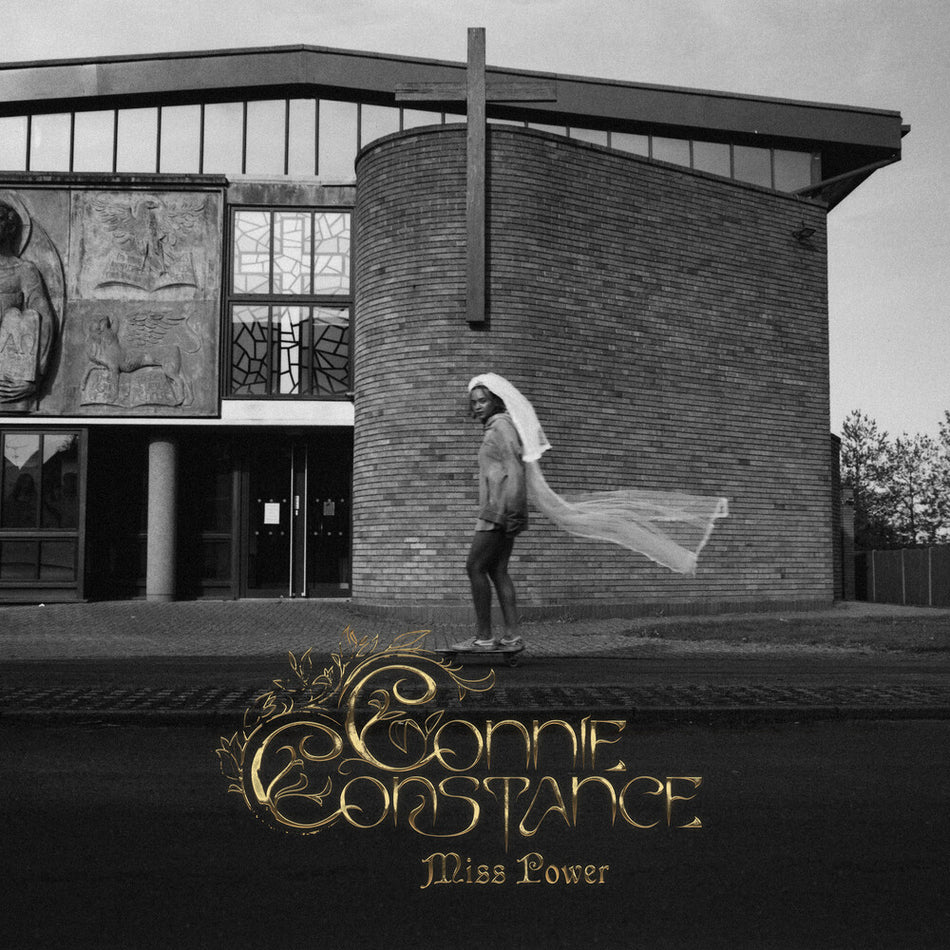 the album cover for Connie Constance - Miss Power [Indie Exclusive] [Colored Vinyl] [Clear Vinyl] (Pnk) [Indie Exclusive]