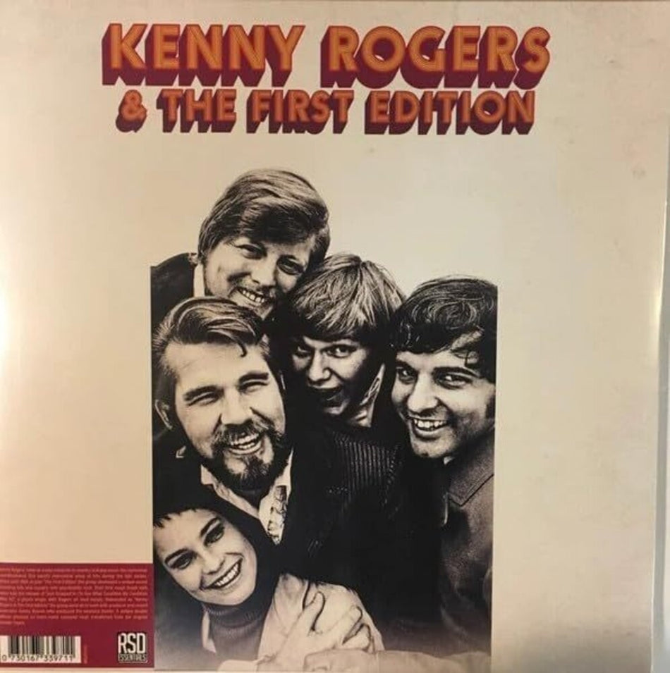 the album cover for Kenny Rogers & The First Edition - Kenny Rogers & The First Edition [RSD Essential Indie Colorway Translucent Violet 2LP]