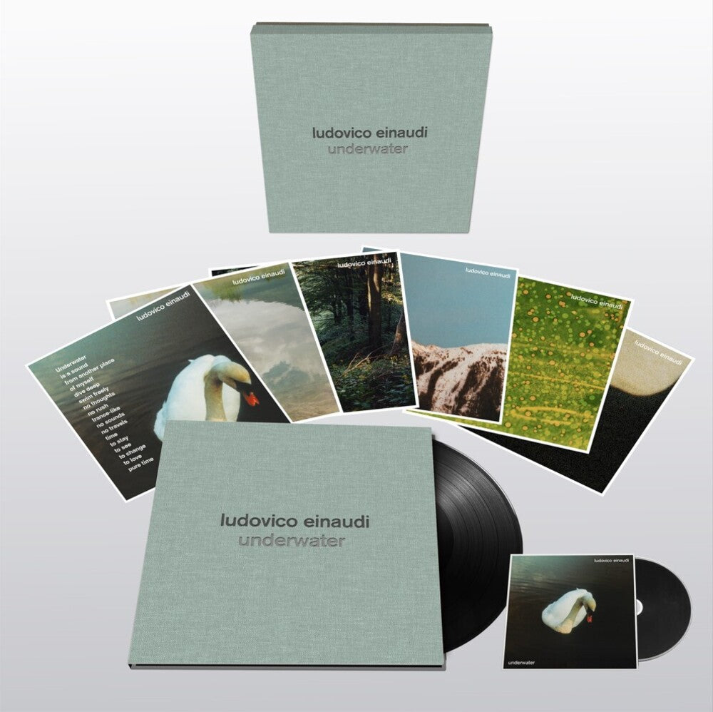 the album cover for Ludovico Einaudi - Underwater (Uk)