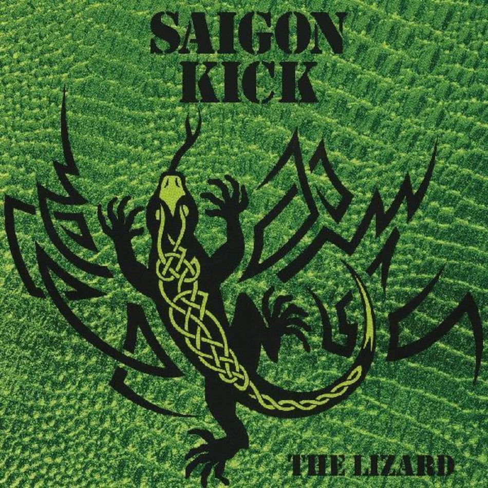 the album cover for Saigon Kick - The Lizard