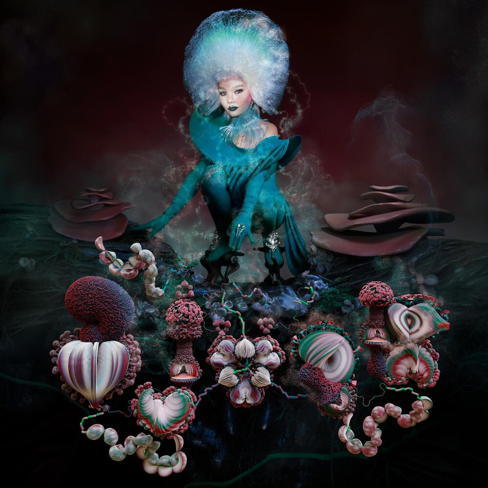 the album cover for Bjork - Fossora [Deluxe]