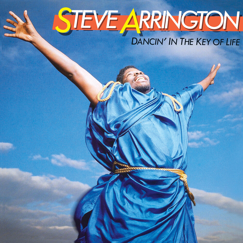 the album cover for Steve Arrington - Dancin' In The Key Of Life - Expanded Edition