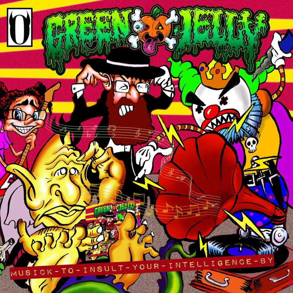 the album cover for Green Jelly - Musick To Insult Your Intelligence By (rsd) [RSD Black Friday 2022]
