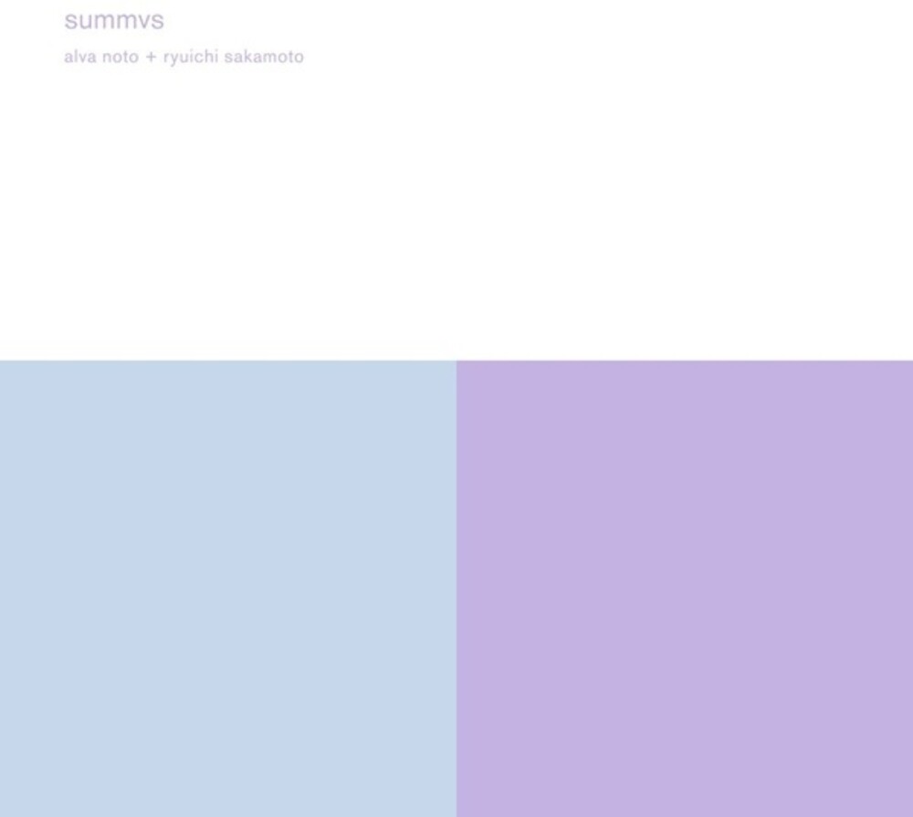 the album cover for Noto, Alva / Sakamoto, Ryuichi - Summvs