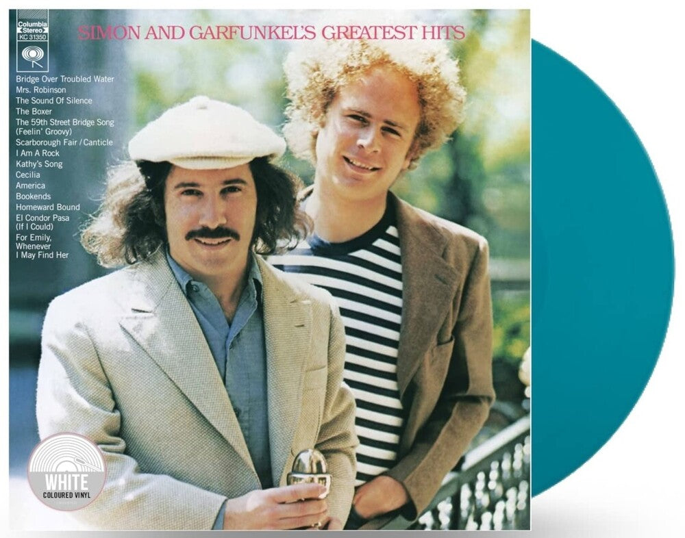 the album cover for Simon & Garfunkel - Greatest Hits [Colored Vinyl] (Trq) (Hol)