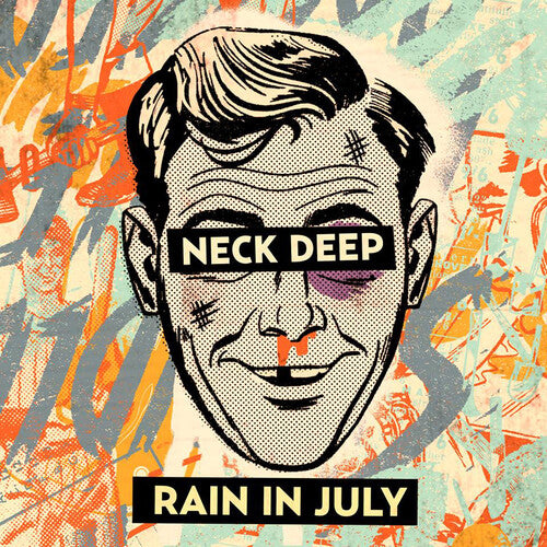 Neck Deep - Rain In July LP (10th Anniversary Orange Vinyl)