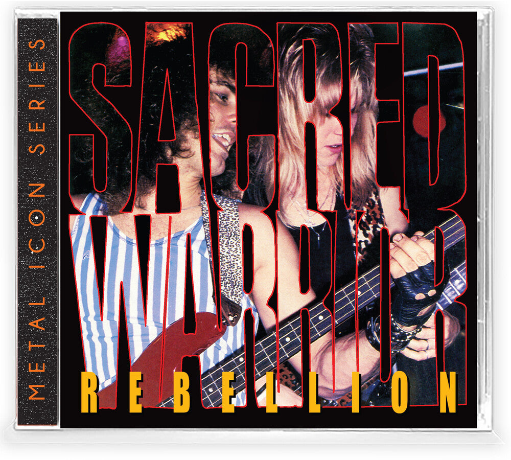 the album cover for Sacred Warrior - Rebellion