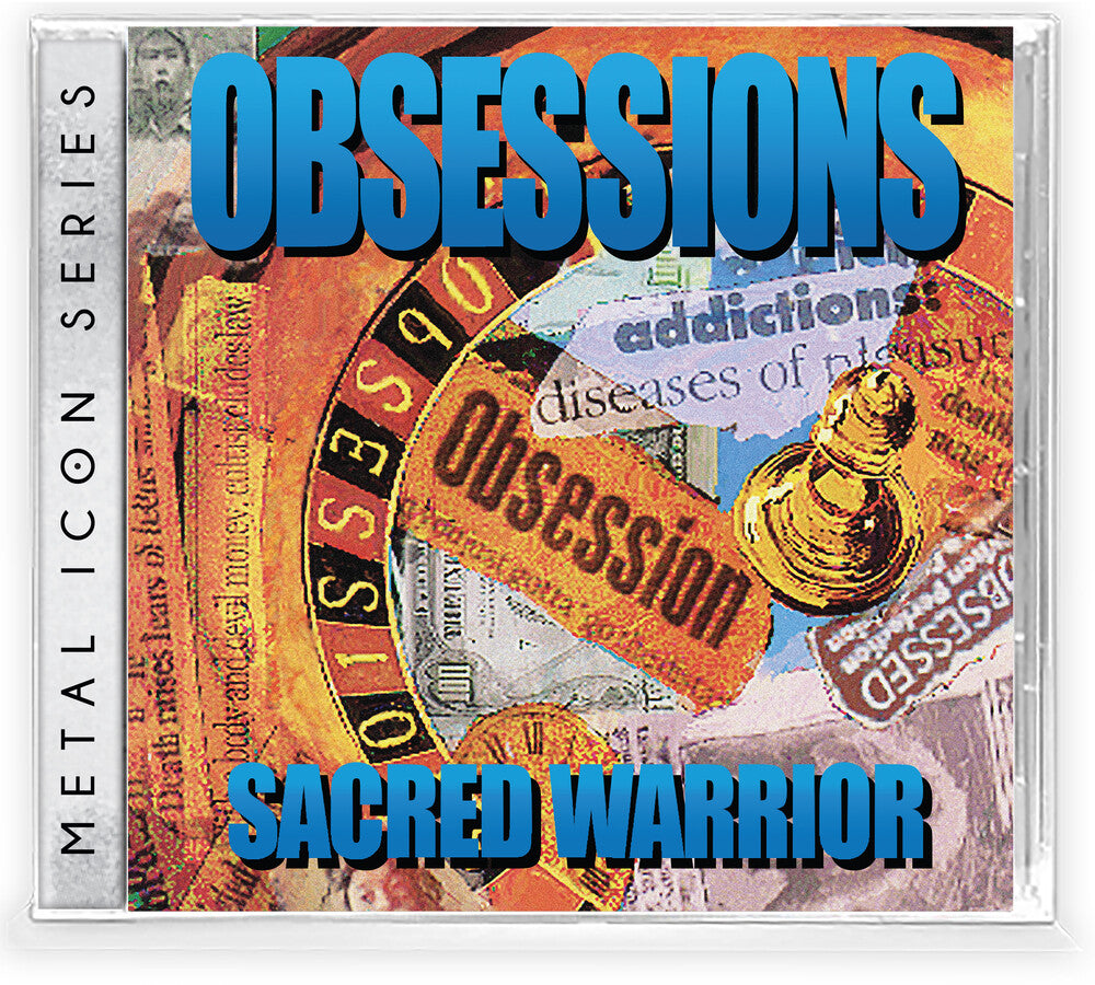 the album cover for Sacred Warrior - Obsessions