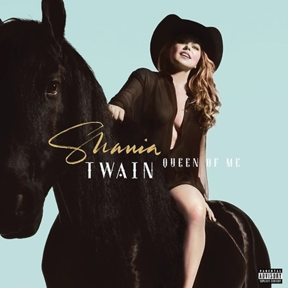 the album cover for Shania Twain - Queen Of Me