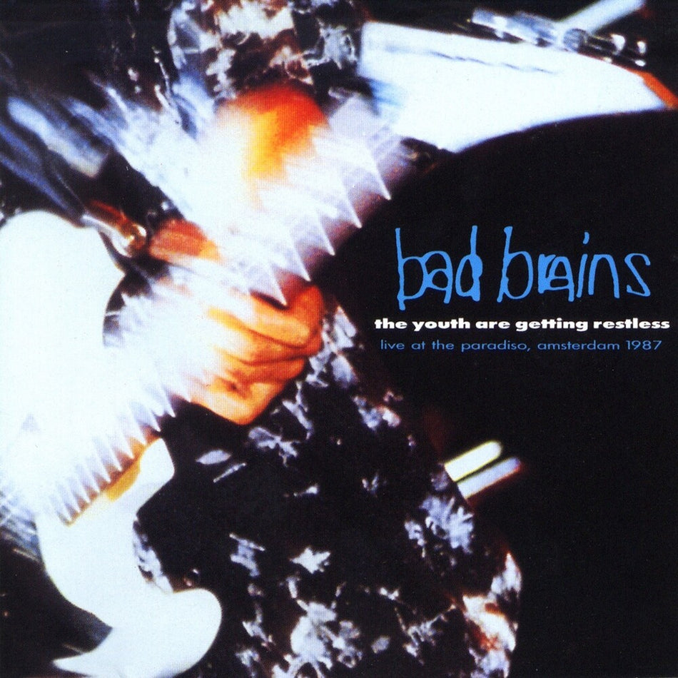 the album cover for Bad Brains - The Youth Are Getting Restless [LP]