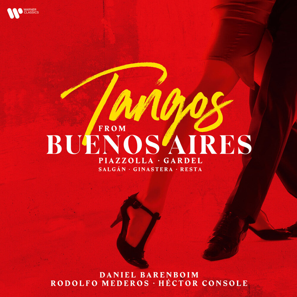 the album cover for Daniel Baremboim  & Friends - Tangos From Buenos Aires (Port)