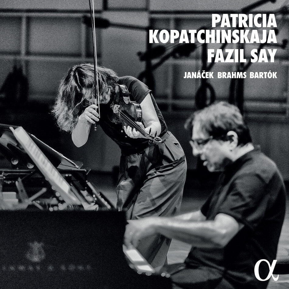 the album cover for Bartok / Kopatchinskaja / Say - Janacek - Brahms - Bartok