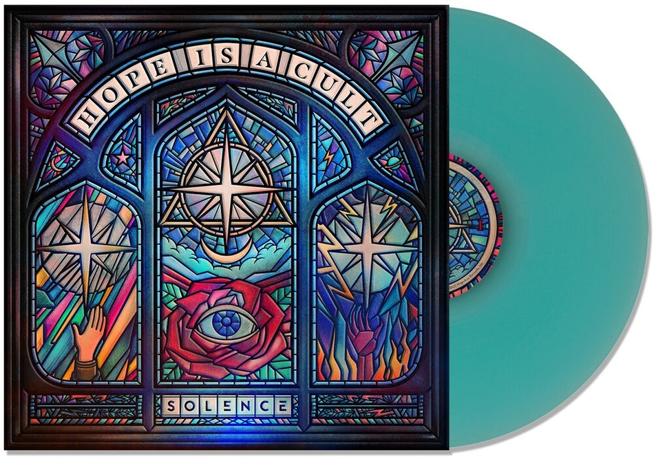 the album cover for Solence - Hope Is A Cult (Blue) [Colored Vinyl]