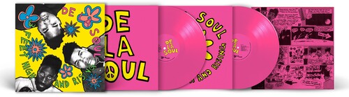 De La Soul - 3 Feet High & Rising LP (2 Disc Magenta Vinyl)