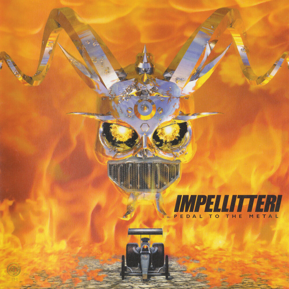 the album cover for Impellitteri - Pedal To The Metal
