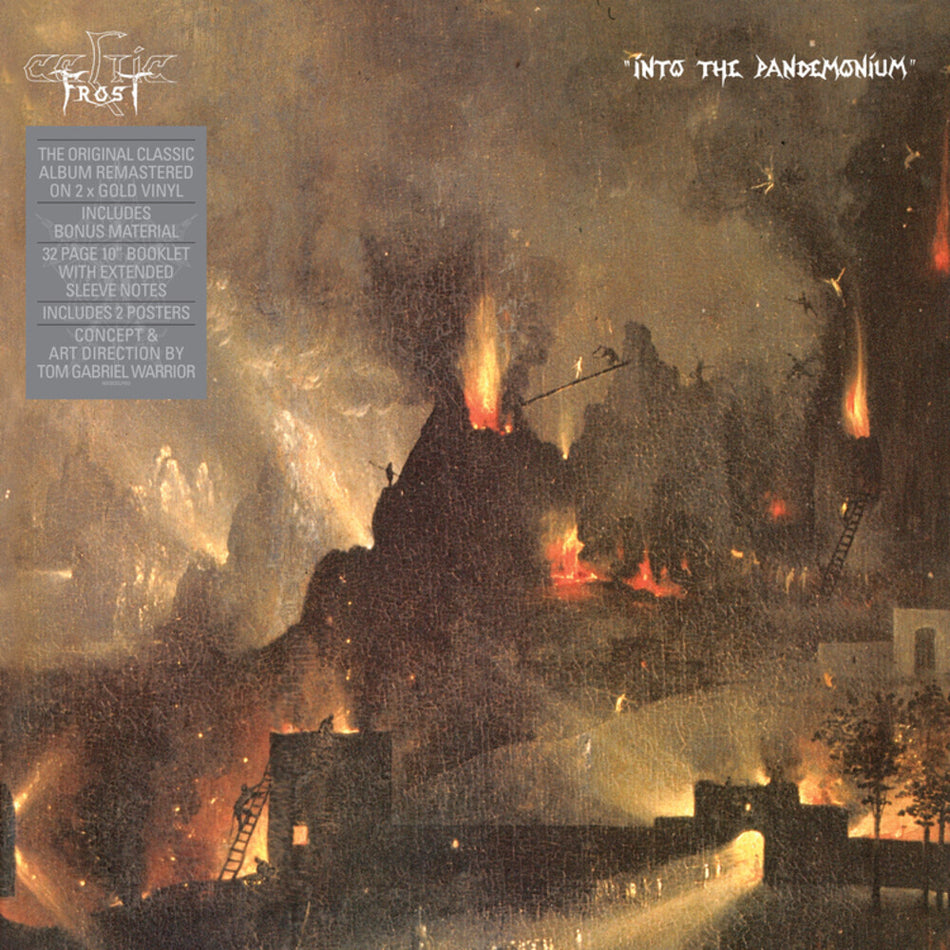 the album cover for Celtic Frost - Into The Pandemonium
