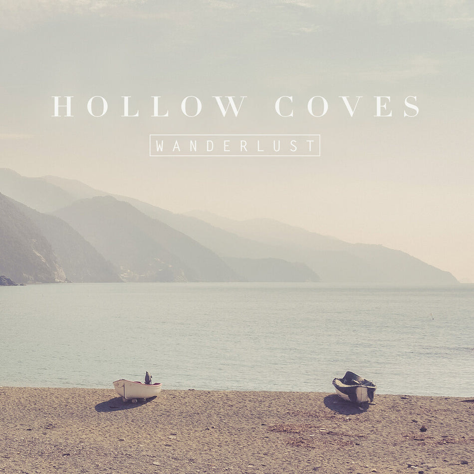 the album cover for Hollow Coves - Wanderlust EP [Ocean Blue Vinyl]