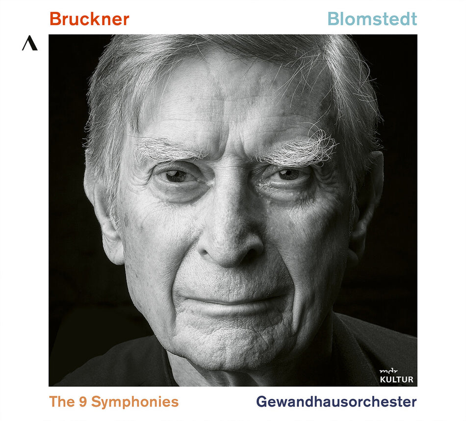 the album cover for Bruckner / Gewandhausorchester Leipzig - 9 Symphonies