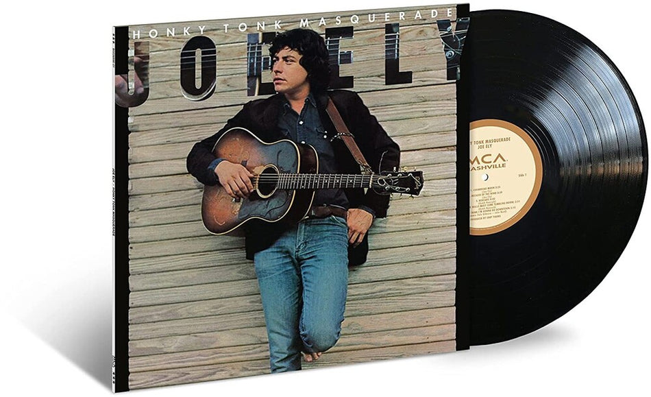 the album cover for Joe Ely - Honky Tonk Masquerade