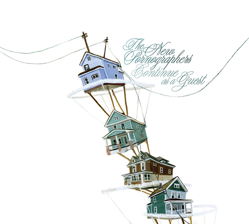 the album cover for The New Pornographers - Continue As A Guest [LP]