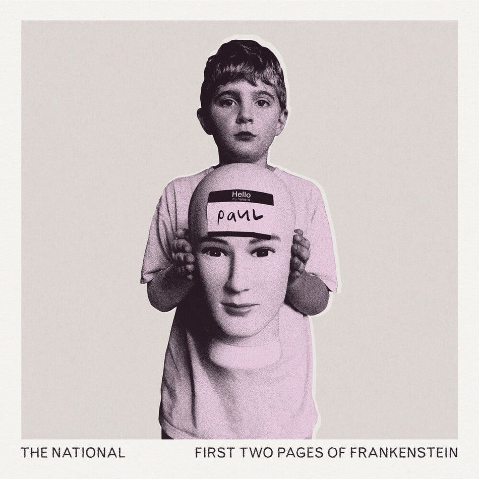 the album cover for The National - First Two Pages of Frankenstein [LP]