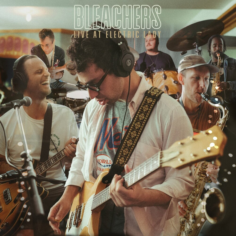 the album cover for Bleachers - Live At Electric Lady [LP]