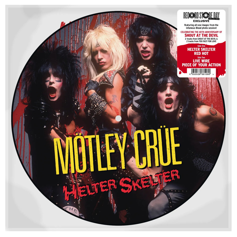 Motley Crüe - Helter Skelter EP (Picture Disc Vinyl, RSD 2023)