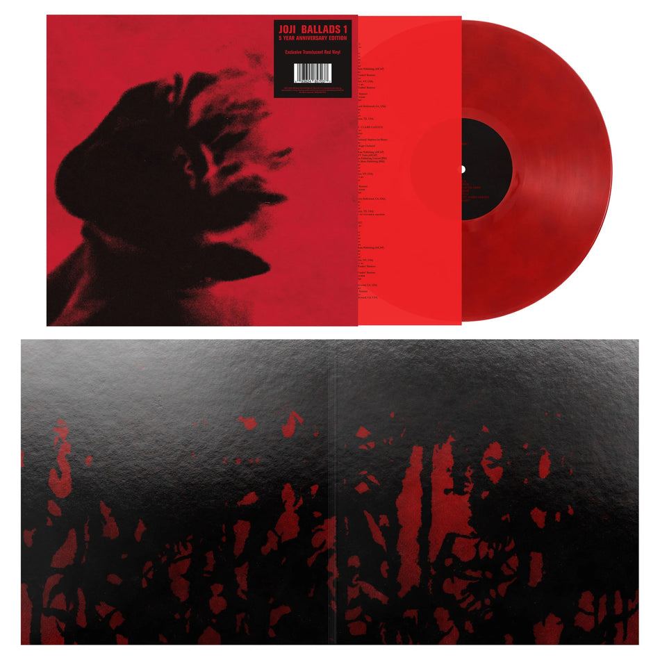 Joji - Ballads LP (Indie Exclusive Translucent Red Vinyl)