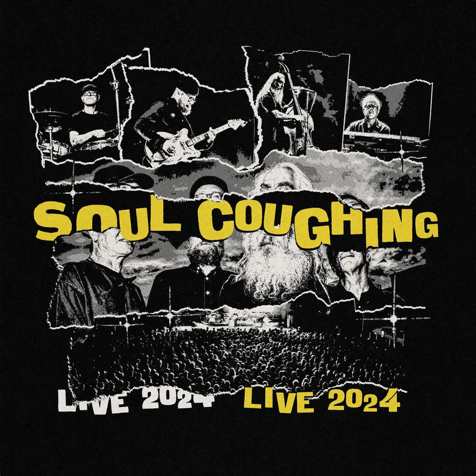the album cover for Soul Coughing - Live 2024 [Colored Vinyl] [Limited Edition] (Ylw) [Indie Exclusive]
