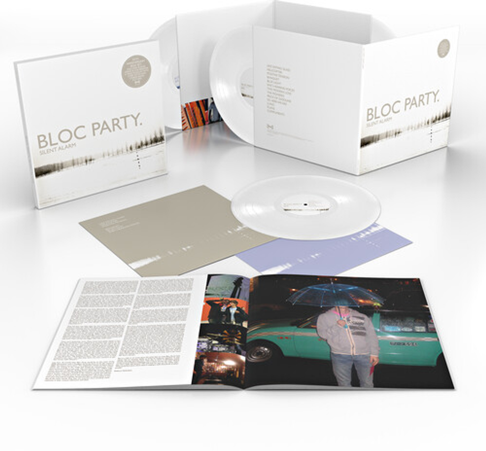 the album cover for Bloc Party - Silent Alarm (20th Anniversary) [Colored Vinyl Boxed Set]