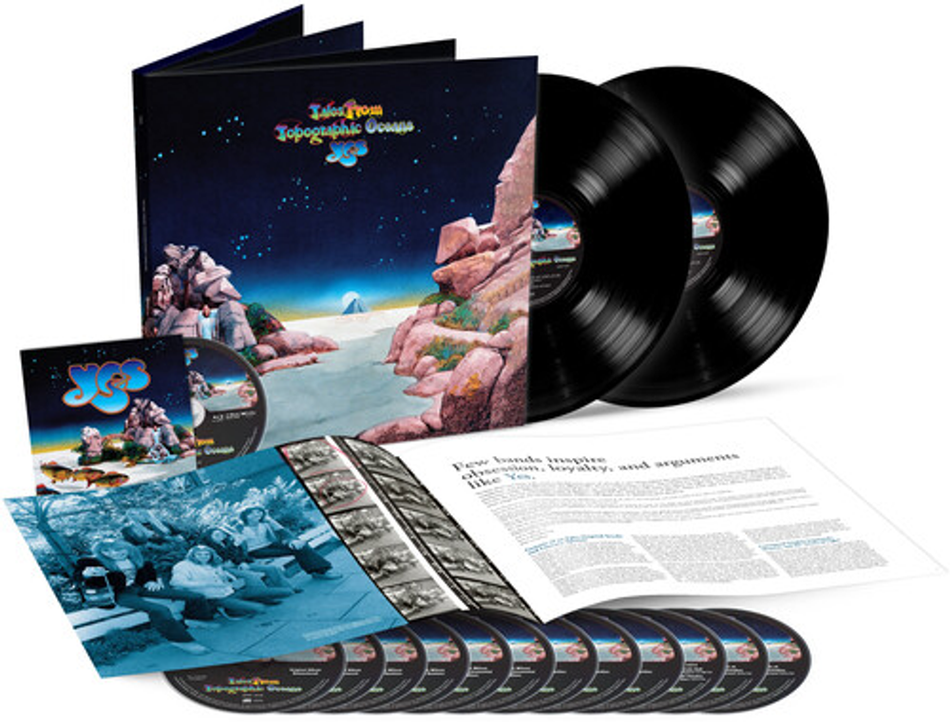 the album cover for Yes - Tales From Topographic Oceans [Super Deluxe]