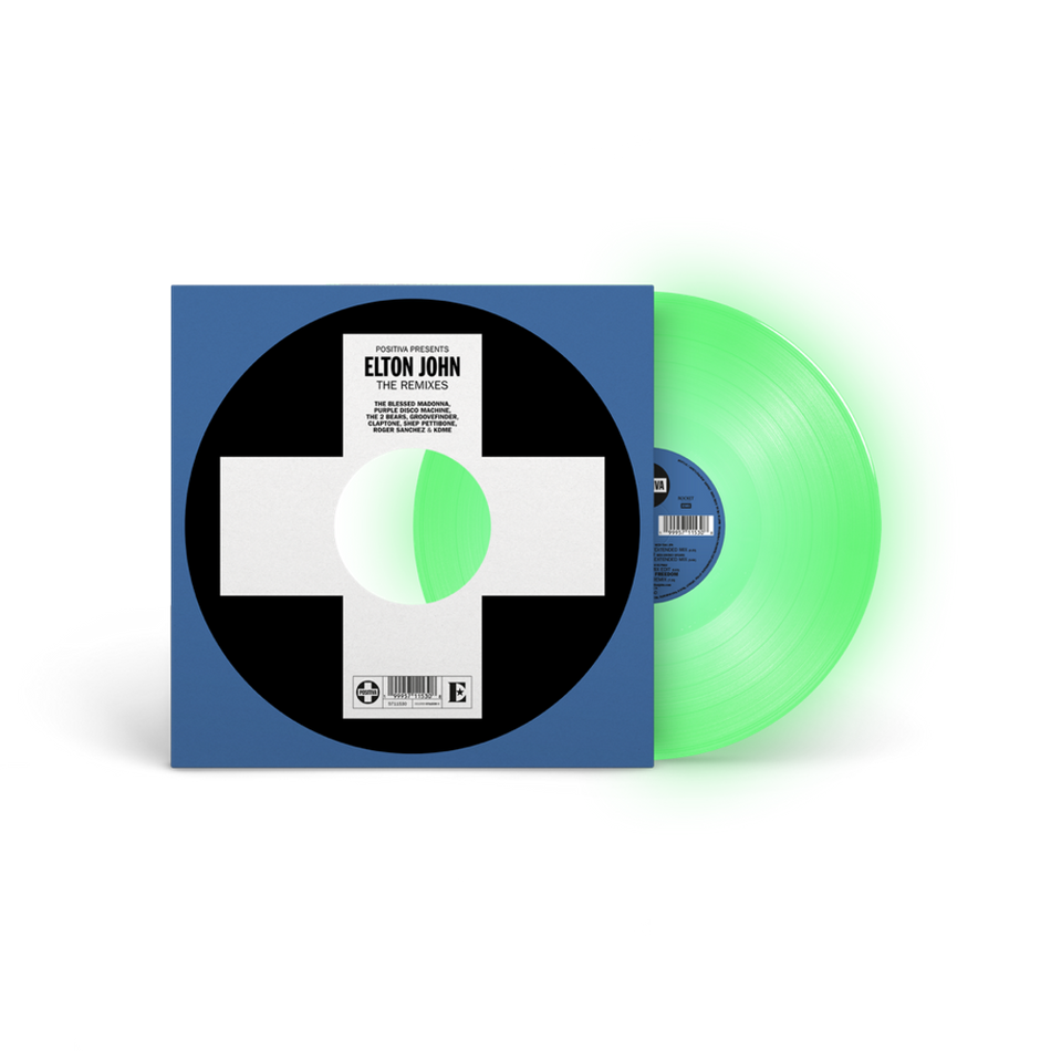 the album cover for Elton John - Positiva Presents: Elton John - The Remixes [RSD 2026]