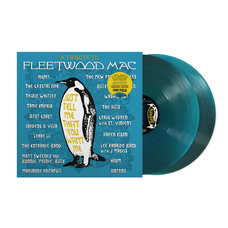 the album cover for Various Artists - Just Tell Me You Love Me: A Tribute To Fleetwood Mac [RSD 2026]