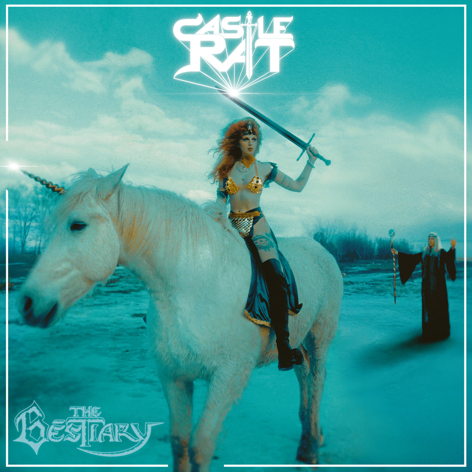 the album cover for Castle Rat - The Bestiary [Indie Exclusive Vernal Dawn]