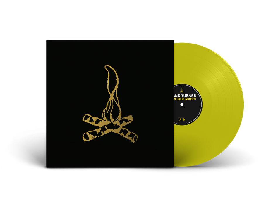the album cover for Frank Turner - Campfire Punkrock 20 [Indie Exclusive Transparent Yellow]