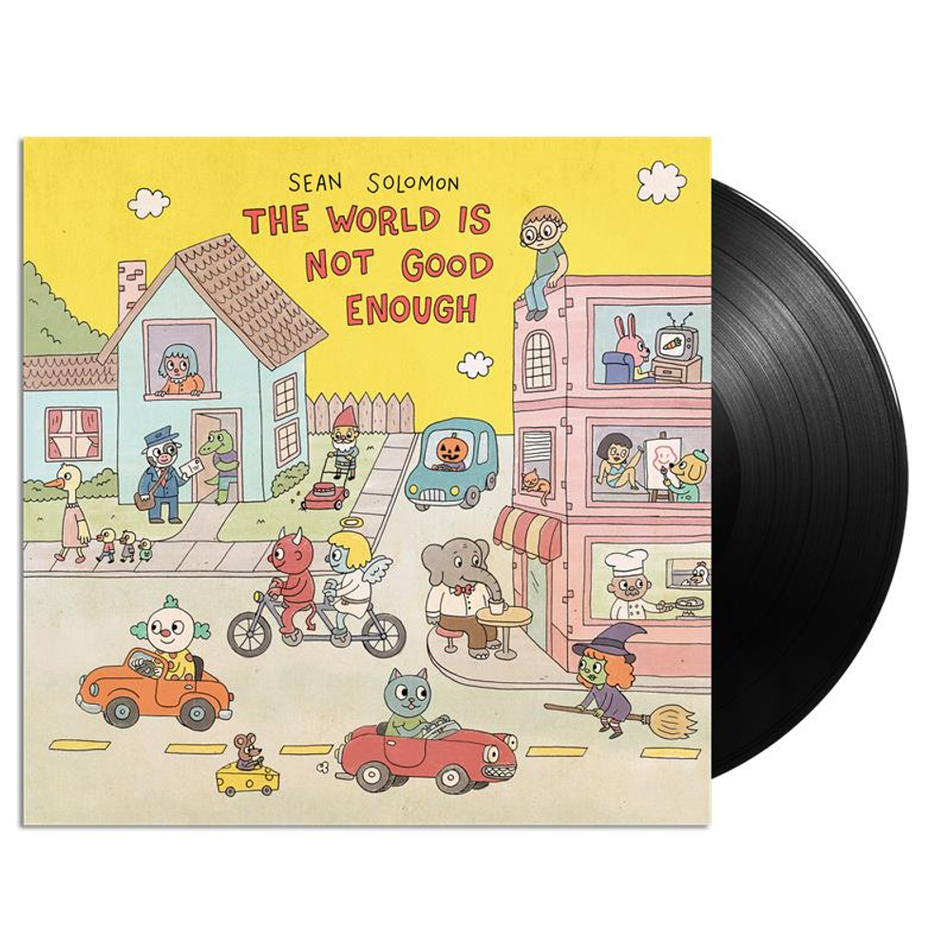 the album cover for Sean Solomon - The World Is Not Good Enough