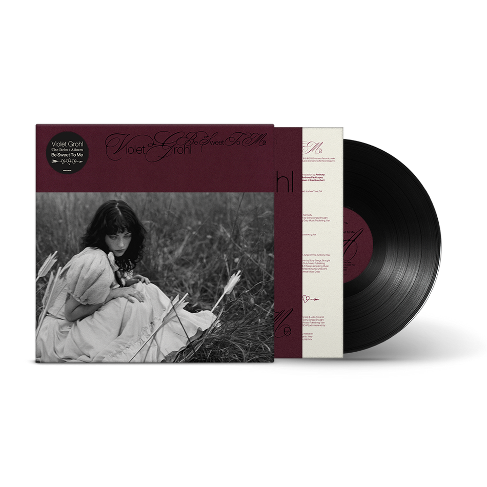the album cover for Violet Grohl - Be Sweet To Me