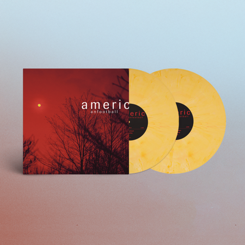 the album cover for American Football - American Football - LP4 [Indie Exclusive Goldenrod Mix]