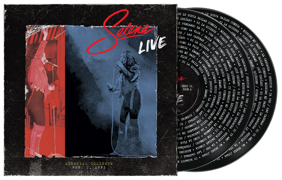 the album cover for Selena - Selena LIVE - Remastered 2026 [Picture Disc]