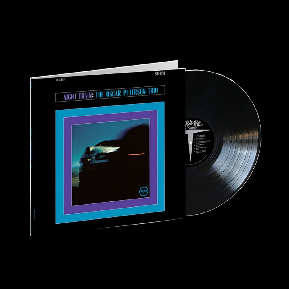 the album cover for Oscar Peterson - Night Train (Verve Acoustic Sounds Series) [LP]