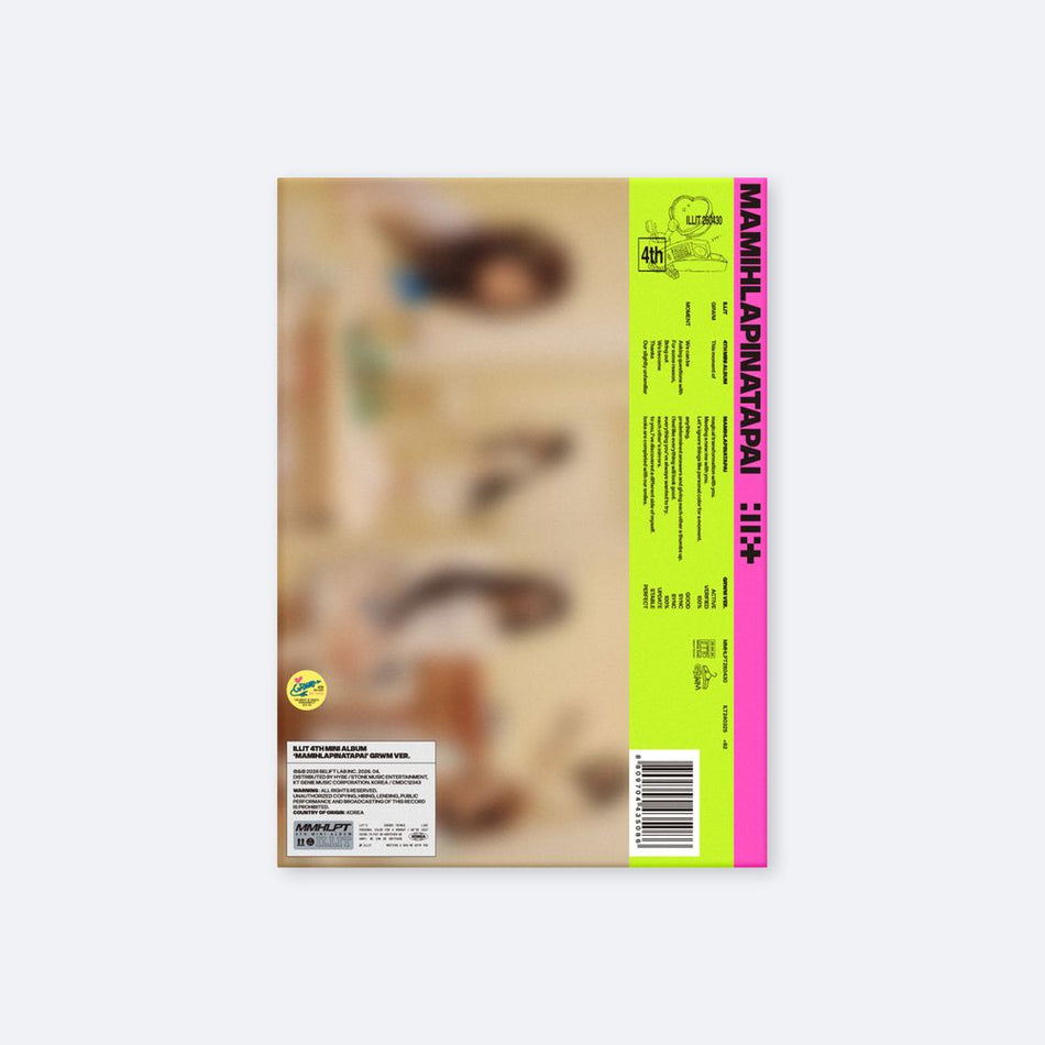 the album cover for ILLIT - MAMIHLAPINATAPAI [GRWM Ver.]