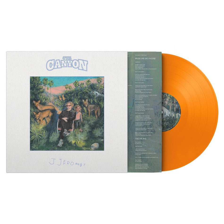 the album cover for Jjerome87 - The Canyon [Indie Exclusive Orange]