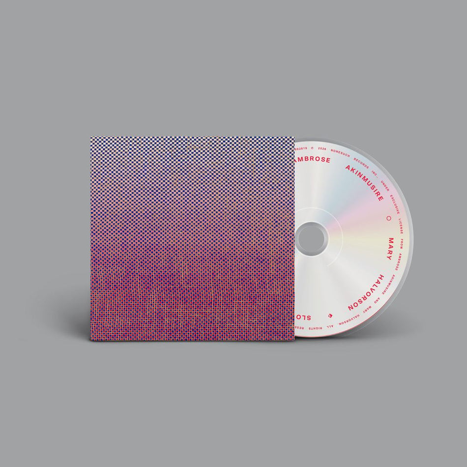 the album cover for Ambrose Akinmusire & Mary Halvorson - Slo Mo Neon Luminate Hoverings