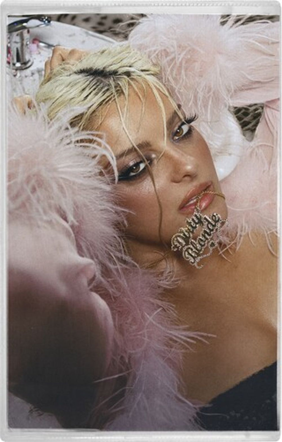 the album cover for Bebe Rexha - Dirty Blonde