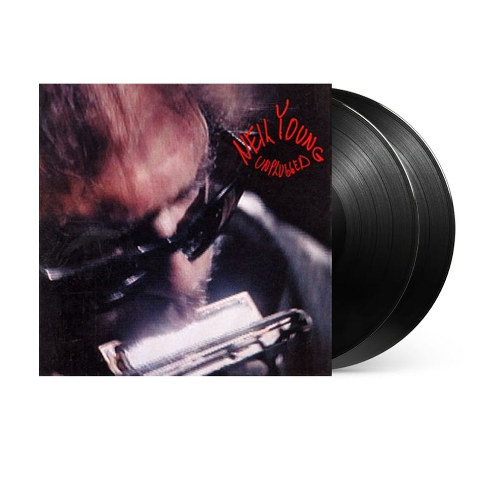 the album cover for Young, Neil - Unplugged