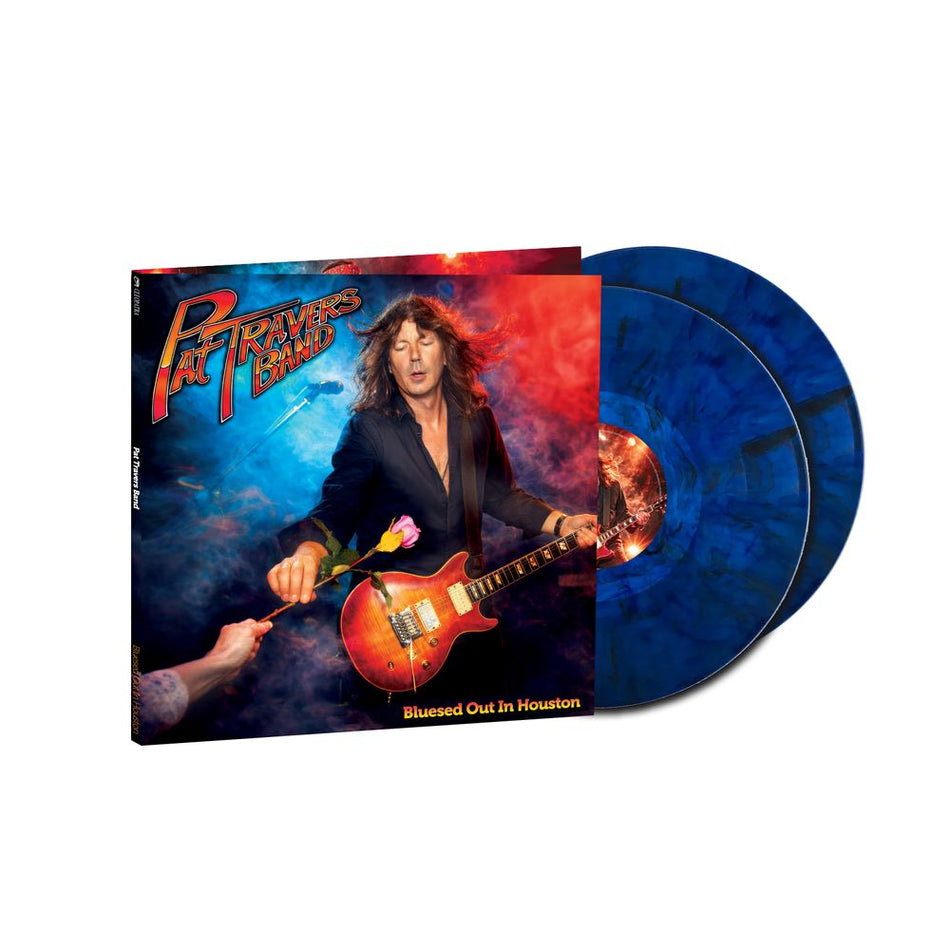 the album cover for Pat Travers Band - Bluesed Out In Houston