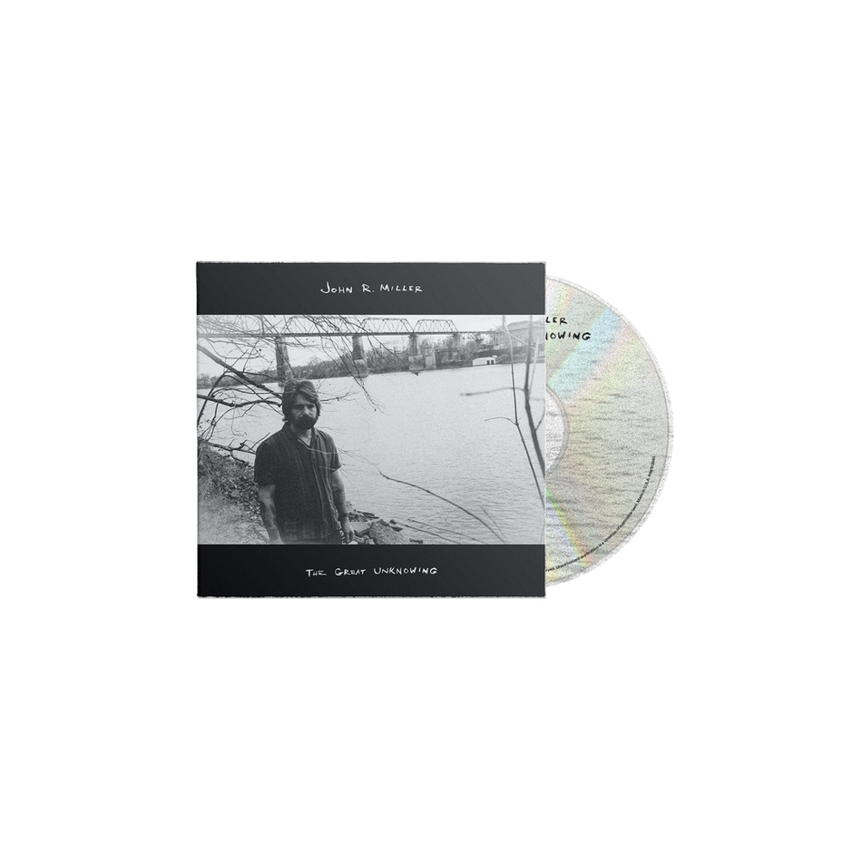 the album cover for John R Miller - The Great Unknowing