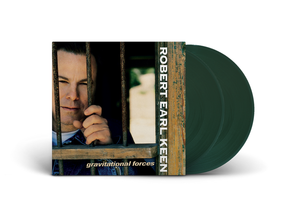 the album cover for Robert Earl Keen - Gravitational Forces [Forest Green]